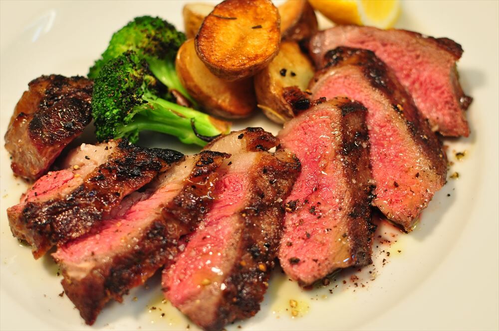 サーロインのタリアータ